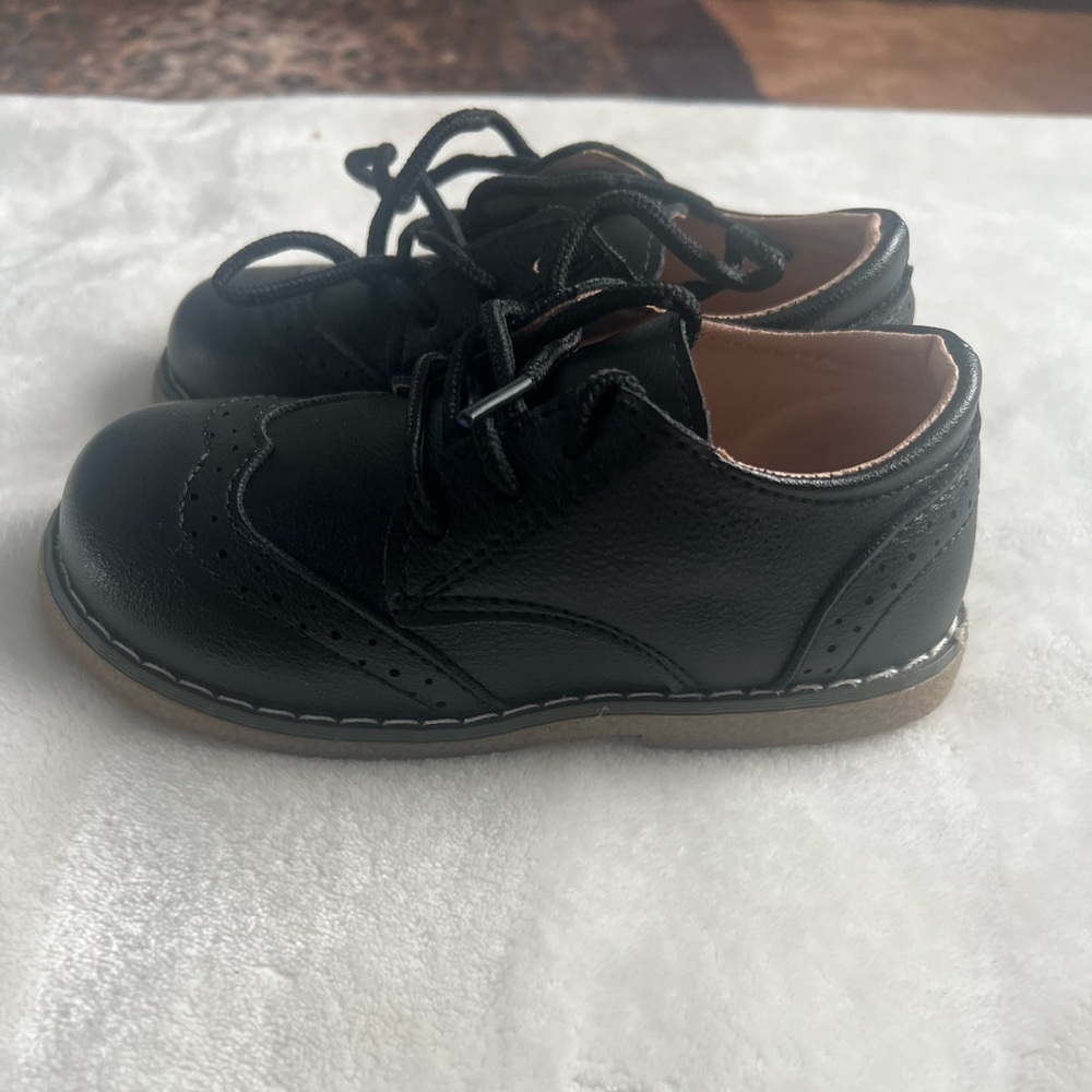Classic Black Kids Shoes